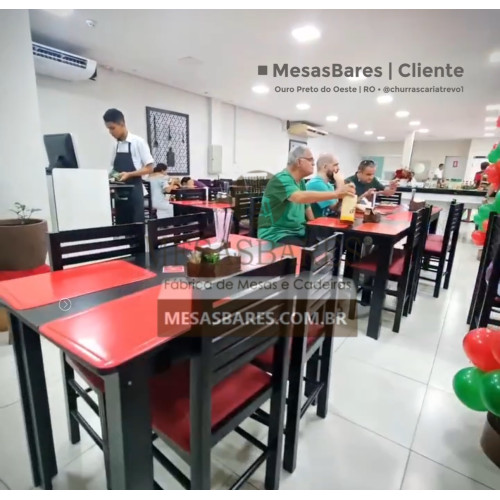 MesasBares - Cliente -  Trevo Churrascaria e Lanchonete - Ouro Preto do Oeste - RO